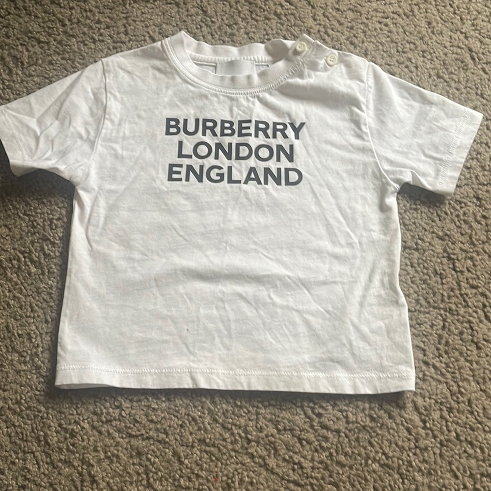 White Burberry Shirt